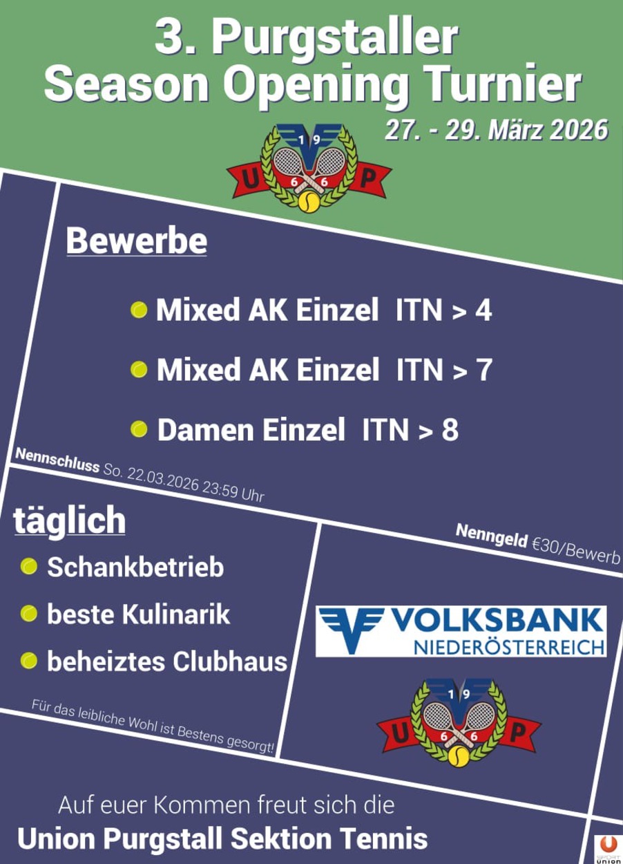 Season Opening Turnier